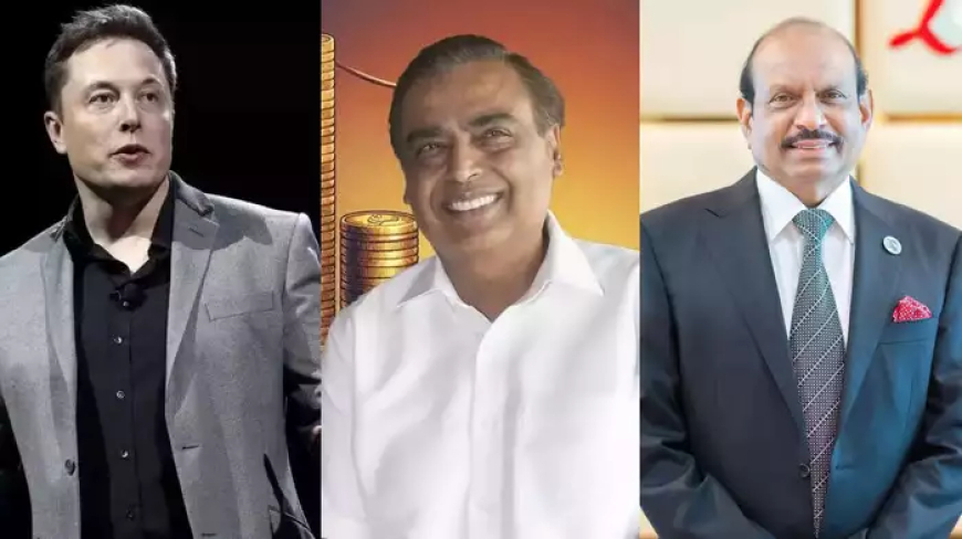 മസ്ക്, അംബാനി, യൂസഫലി; ഫോബ്സ് ശതകോടീശ്വര പട്ടിക, ഏറ്റവും സമ്പന്നനായ മലയാളിയായി എംഎ യൂസഫലി