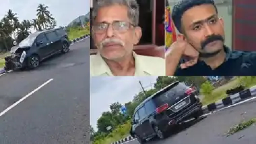 'ലോറി പെട്ടെന്ന് ട്രാക്കുമാറിയപ്പോൾ ഒന്നും ചെയ്യാനായില്ല, കാർ ചെന്നിടിച്ചു'; ഉള്ളിലുണ്ടായിരുന്നവർ കുഴഞ്ഞുമറിഞ്ഞു, ഡ്രൈവർ അനീഷ്