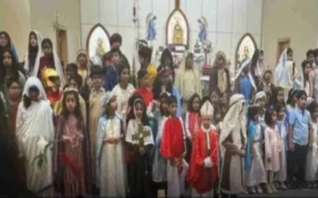 കുട്ടിവിശുദ്ധരുടെ സംഗമ വേദിയായി ചിക്കാഗോ ബെൻസൻവിൽ തിരുഹൃദയ ഇടവക