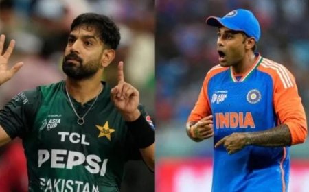 ഇന്ത്യ-പാകിസ്ഥാൻ ഏഷ്യ കപ്പ് മത്സരത്തിനിടയിലെ മോശം പെരുമാറ്റത്തിന് ഐസിസിയുടെ ശിക്ഷാ നടപടി. ഹാരിസ് റൗഫിന് രണ്ട് മത്സരങ്ങളിൽ വിലക്ക്. സുര്യകുമാർ യാദവിന് പിഴ, ബുമ്രയ്ക്ക് മുന്നറിയിപ്പ്