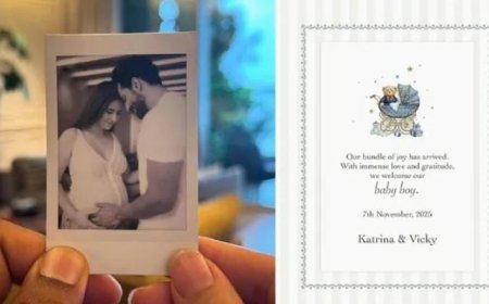 അവൻ വന്നു.... ആൺ കുഞ്ഞ് ജനിച്ച സന്തോഷം പങ്കുവെച്ച് കത്രീനയും വിക്കിയും