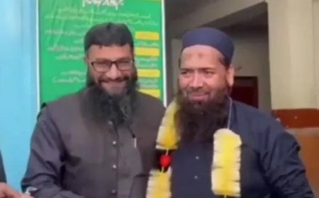 പാക് അധീന കശ്‌മീരിൽ ലഷ്കർ തീവ്രവാദികളെ മാലകൾ നൽകി സ്വീകരിച്ചു, ഡൽഹി സ്ഫോടനവുമായി ബന്ധം?