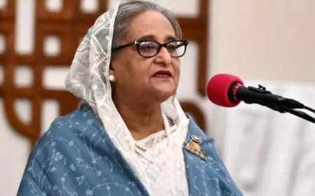 അവർ എന്ത് വിധി പ്രഖ്യാപിച്ചാലും എനിക്ക് പ്രശ്നമില്ല': കോടതി വിധിയെ എതിർത്ത് ഷെയ്ഖ് ഹസീന