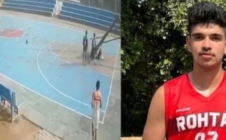 ബാസ്കറ്റ് ബോള്‍ പരിശീലനത്തിനിടെ പോള്‍ ഒടിഞ്ഞു; ദേശീയ താരത്തിന് ദാരുണാന്ത്യം