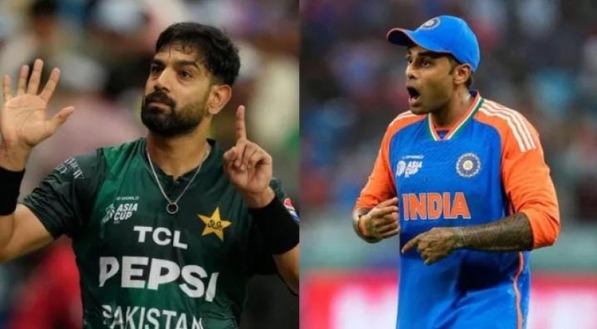 ഇന്ത്യ-പാകിസ്ഥാൻ ഏഷ്യ കപ്പ് മത്സരത്തിനിടയിലെ മോശം പെരുമാറ്റത്തിന് ഐസിസിയുടെ ശിക്ഷാ നടപടി. ഹാരിസ് റൗഫിന് രണ്ട് മത്സരങ്ങളിൽ വിലക്ക്. സുര്യകുമാർ യാദവിന് പിഴ, ബുമ്രയ്ക്ക് മുന്നറിയിപ്പ്