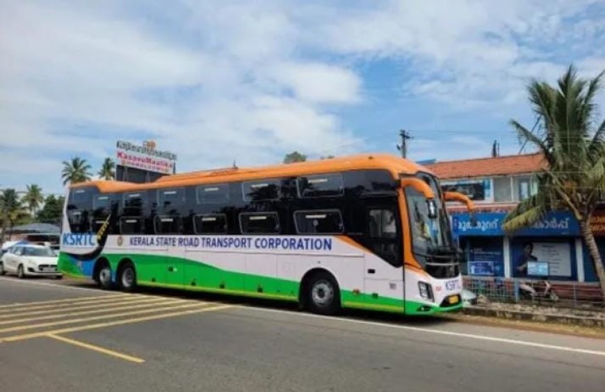 കെ.എസ്.ആർ.ടി.സിയുടെ പുതിയ വോൾവോ 9600 എസ്എൽഎക്സ് ബസ് പരീക്ഷണയാത്ര നടത്തി