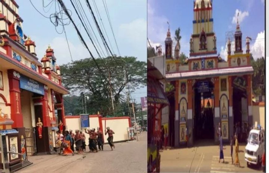 സ്വാമി തിന്തക തോം തോം.. അയ്യപ്പ തിന്തക തോം തോം..  ശരണമുഖരിതമായി എരുമേലി.  തീർഥാടകർക്കായി വ്യാപാര സ്ഥാപനങ്ങളും ഹോട്ടലുകളുമെല്ലാം സജ്ജം