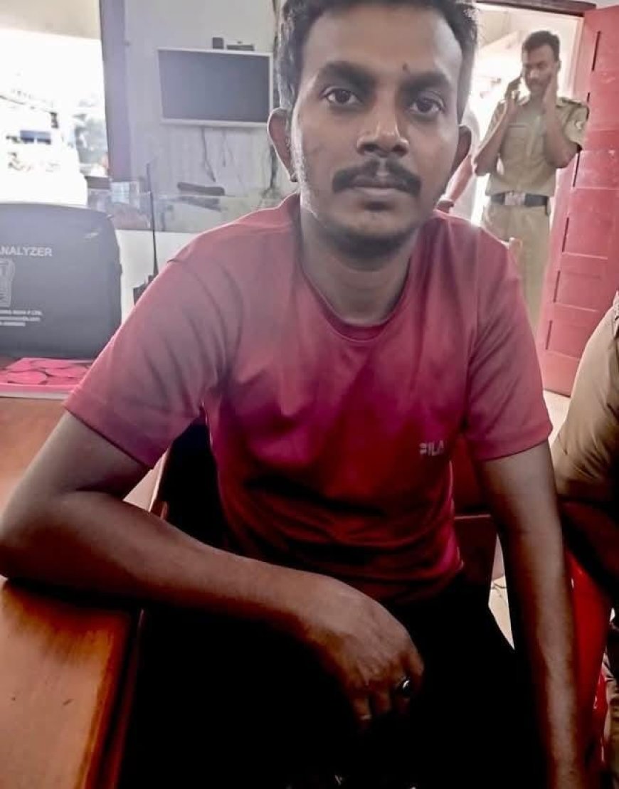 വർക്കലയിൽ ട്രെയിനിൽ നിന്ന് തള്ളിയിട്ട അക്രമിയെ കീഴ്പ്പെടുത്തിയ ചുവന്ന ഷർട്ടുകാരനെ കണ്ടെത്തി പൊലീസ്.  പെൺകുട്ടികൾക്ക് രക്ഷകനായ ആ ചുവന്ന ഷർട്ടുകാരൻ ഇതരസംസ്ഥാന തൊഴിലാളി