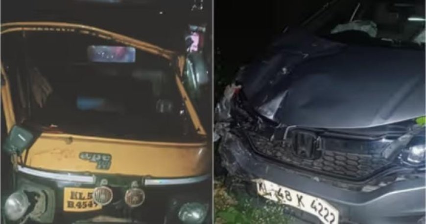ഓട്ടോയിൽ എതിർ ദിശയിൽ വന്ന കാറിടിച്ചു; ആറുമാസം പ്രായമുള്ള കുഞ്ഞിന് ദാരുണാന്ത്യം, 2 പേരുടെ നില ​ഗുരുതരം