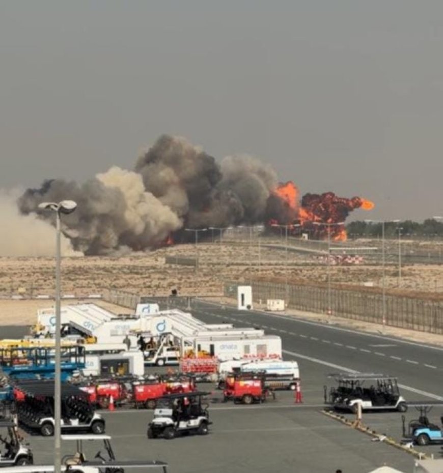 ഇന്ത്യയുടെ യുദ്ധവിമാനം തേജസ് തകർന്നുവീണു; പൈലറ്റിന് വീരമൃത്യു,