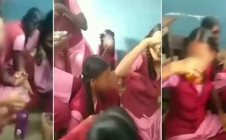 ക്ലാസിലിരുന്ന് വിദ്യാർത്ഥിനികളുടെ പരസ്യ മദ്യപാനം; ആറ് ഒൻപതാം ക്ലാസ് വിദ്യാർത്ഥിനികൾക്ക് സസ്പെൻഷൻ