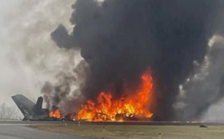 തിരിച്ചിറങ്ങാൻ ശ്രമിച്ചത് നിരവധി തവണ, ടേക്ക് ഓഫിന് പിന്നാലെ റൺവേയിൽ ഇടിച്ചിറങ്ങി വിമാനം, യാത്രക്കാർ കൊല്ലപ്പെട്ടു