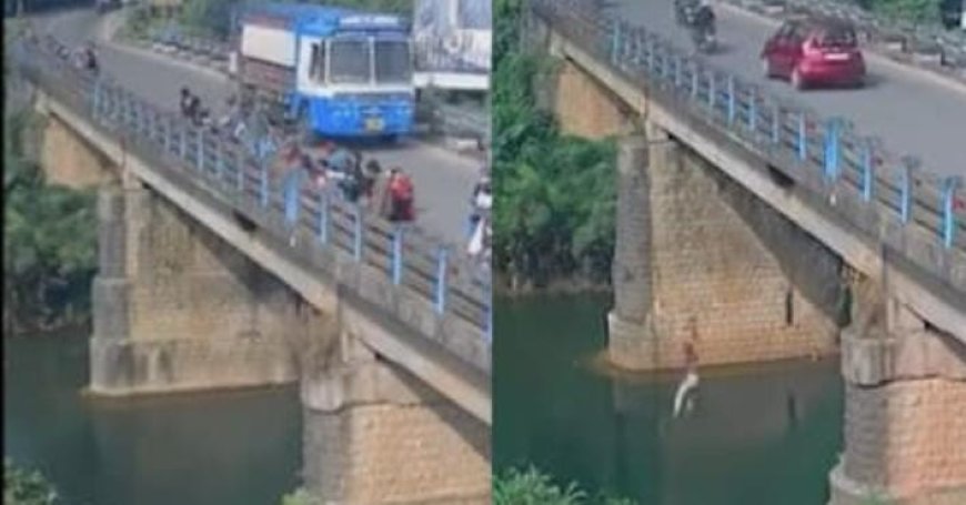 മണ്ഡപത്തിന്‍ കടവ് പാലത്തിൽ നിന്നും ചാടി പ്ലസ്ടു വിദ്യാര്‍ഥിനിയുടെ ആത്മഹത്യാ ശ്രമം, നാട്ടുകാർ പിന്നാലെ ചാടി രക്ഷിച്ചു