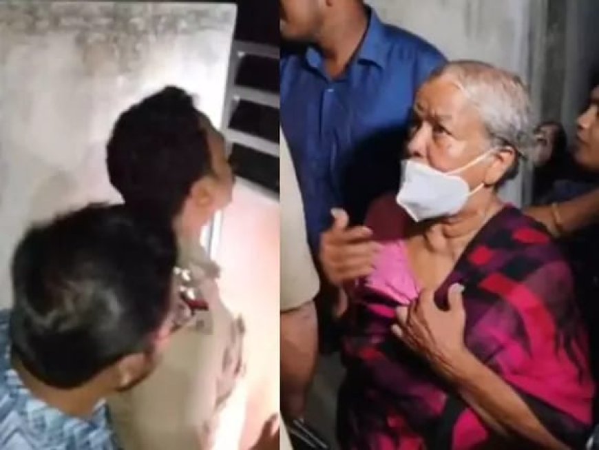 *വൃദ്ധമാതാവിനെ മകൾ വീട്ടിൽ നിന്ന് പുറത്താക്കിയതായി പരാതി; പൊലീസ് എത്തിയിട്ടും മാതാവിനെ അകത്തുകയറ്റാൻ മകൾ തയ്യാറായില്ല*