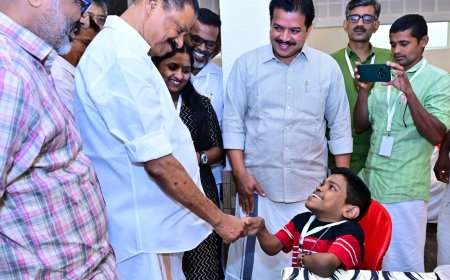 ചിരി തുടരും! ‘ബഡ്സ് സ്കൂളിലെ വിദ്യാര്‍ഥികള്‍ക്കുള്ള വാഹനം ഉടന്‍ എത്തും’; അര്‍ജുന് ഉറപ്പ് നല്‍കി എംവി ഗോവിന്ദന്‍ മാസ്റ്റര്‍