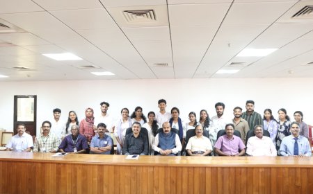 കേരള ആരോഗ്യ ശാസ്ത്ര സർവ്വകലാശാല കെ യൂ എച്ച് എസ് വിദ്യാർത്ഥി യൂണിയൻ 2025-26 സത്യപ്രതിജ്ഞ ചെയ്യ്തു .