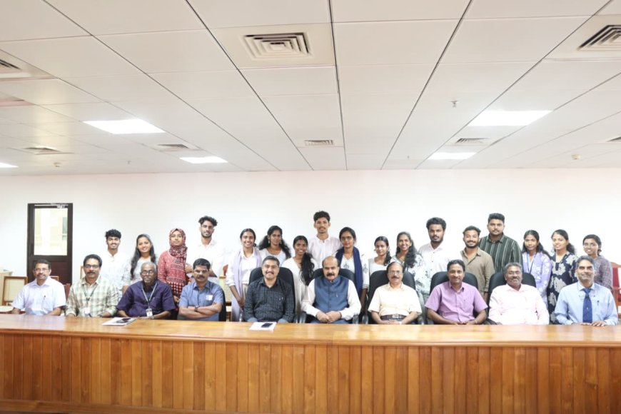 കേരള ആരോഗ്യ ശാസ്ത്ര സർവ്വകലാശാല കെ യൂ എച്ച് എസ് വിദ്യാർത്ഥി യൂണിയൻ 2025-26 സത്യപ്രതിജ്ഞ ചെയ്യ്തു .