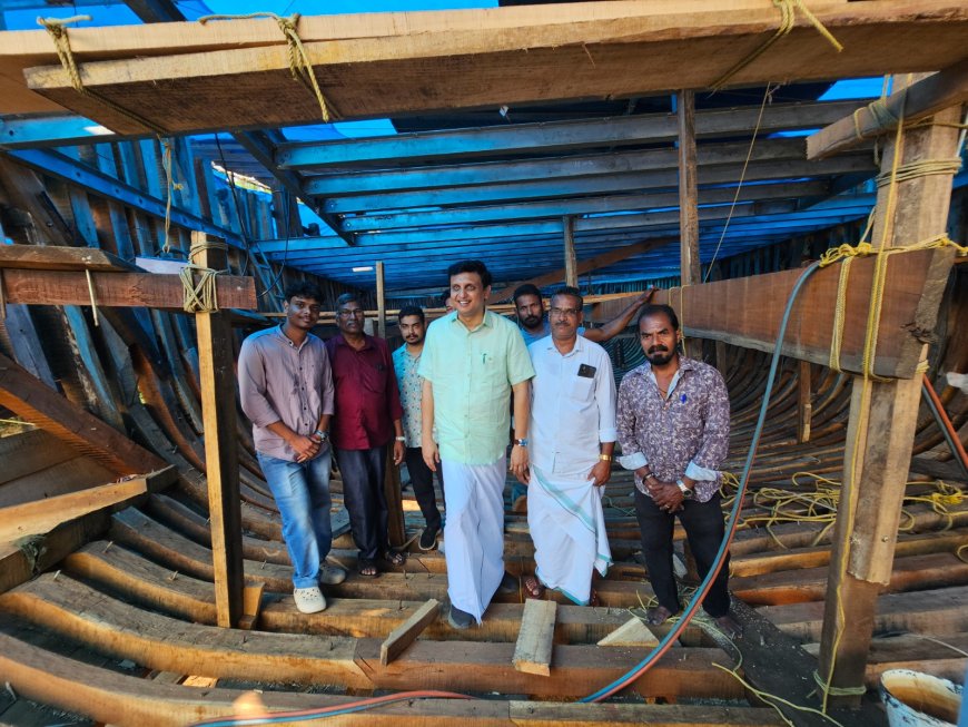 *ബേപ്പൂർ ഉരു വ്യവസായത്തിന് ബജറ്റിൽ 5 കോടി;*