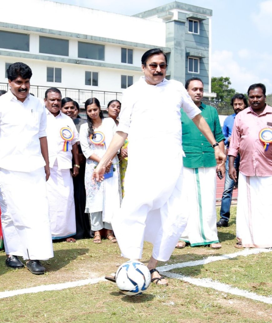 *കായിക മേഖലയില്‍ 5000 കോടിയുടെ അടിസ്ഥാന സൗകര്യങ്ങള്‍ ഉറപ്പാക്കി:മന്ത്രി വി. അബ്ദുറഹിമാന്‍*