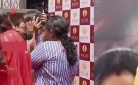 ഇതെന്തൊരു ആരാധന !മഞ്ജു വാര്യരെ കടന്നുപിടിച്ച് ചുംബിച്ച് യുവതി