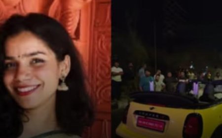 മിനി കൂപ്പർ ബൈക്കിൽ ഇടിച്ചുകയറി, 23കാരിക്ക് ദാരുണാന്ത്യം, സുഹൃത്തിന് ​ഗുരുതര പരിക്ക്