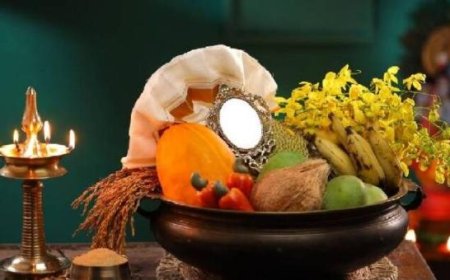 സമൃദ്ധിയുടെ കണികണ്ടുണർന്ന് മലയാളികൾ; നാടും നഗരവും വിഷു ആഘോഷത്തിൽ, അമ്പലങ്ങളിൽ വിഷുക്കണി ദർശനത്തിന് വൻ ഭക്തജനത്തിരക്ക്