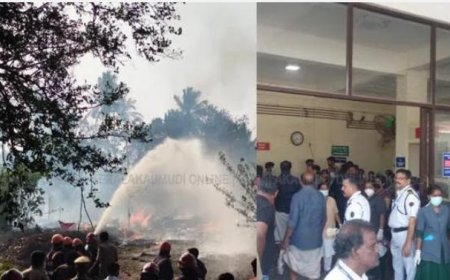 തൃശൂർ വെടിക്കെട്ട് ദുരന്തം: രക്ഷാപ്രവർത്തനം ദുസ്സഹം, തിരച്ചിലിനായി റോബോട്ടും ഡ്രോണുകളും