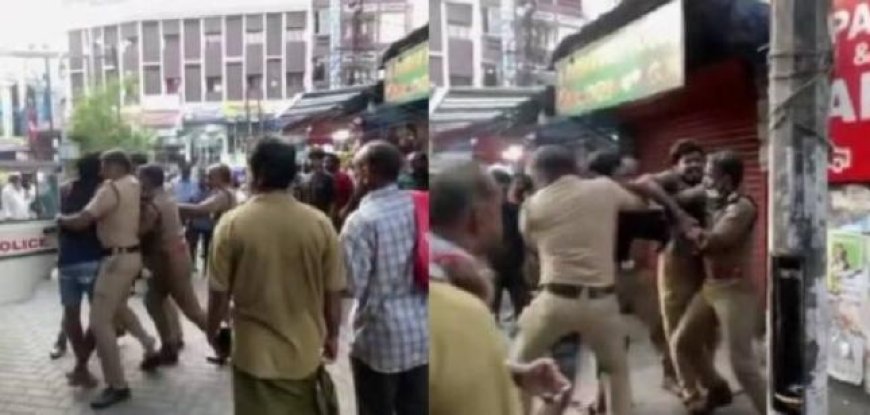 സംശയാസ്പദമായി കണ്ടത് ചോദ്യം ചെയ്തപ്പോള്‍ കയ്യേറ്റം; പൊലീസിനെ ആക്രമിച്ച പ്രതികൾ പിടിയിൽ