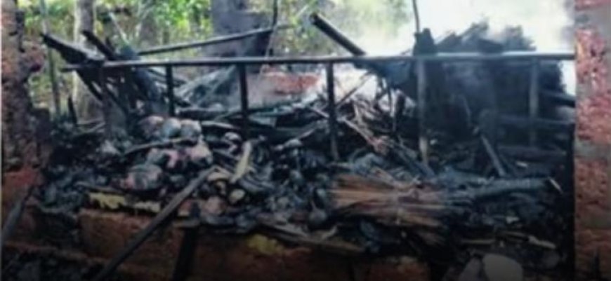 കോട്ടക്കലില്‍ മൂന്ന് വീടുകളുടെ വിറകുപുരകള്‍ക്ക് തീയിട്ടു, വീടുകളിലേക്ക് തീ പടർന്നു; പിന്നിൽ സാമൂഹ്യവിരുദ്ധരെന്ന് പരാതി