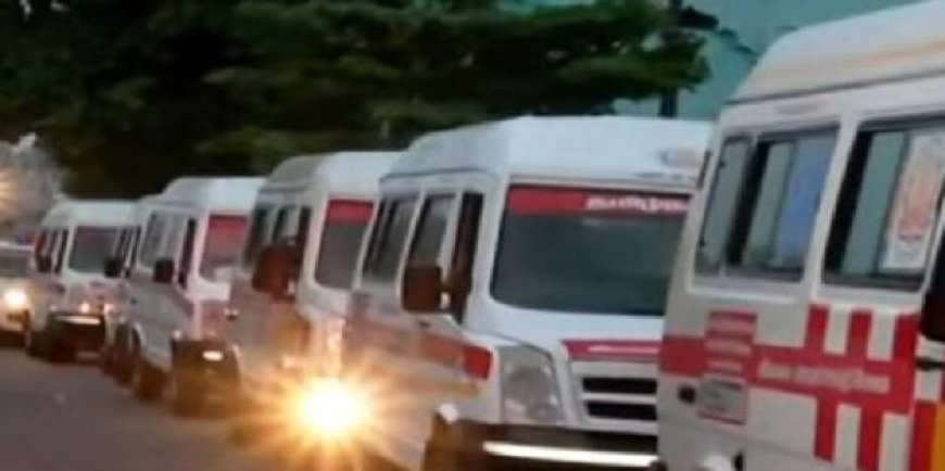 ചേതനയറ്റ് നാട്ടിലേക്ക്; മൃതദേ​​ഹങ്ങളുമായി ഒൻപത് ആംബുലൻസുകൾ മലപ്പുറത്തേക്ക്