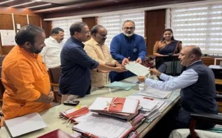 സ്പീക്കർ സ്ഥാനത്തേക്ക് മത്സരിക്കാൻ ബിജെപി : ബി.ബി. ഗോപകുമാർ പത്രിക നൽകി: തിരുവഞ്ചൂർ യുഡിഎഫ് സ്ഥാനാർത്ഥി, എ.സി മൊയ്തീൻ ഇടത് സ്ഥാനാർത്ഥി