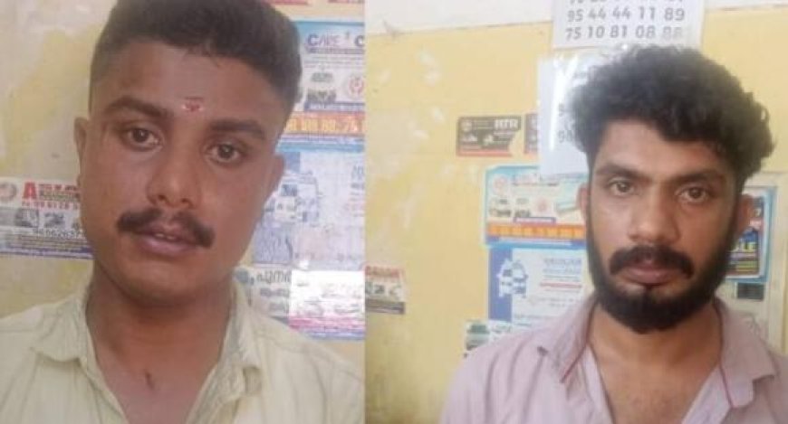 കിളിമാനൂർ വാഹനാപകടം: തൊണ്ടിമുതലായ ജീപ്പ് കത്തിച്ച കേസിൽ രണ്ട് പേർ പിടിയിൽ
