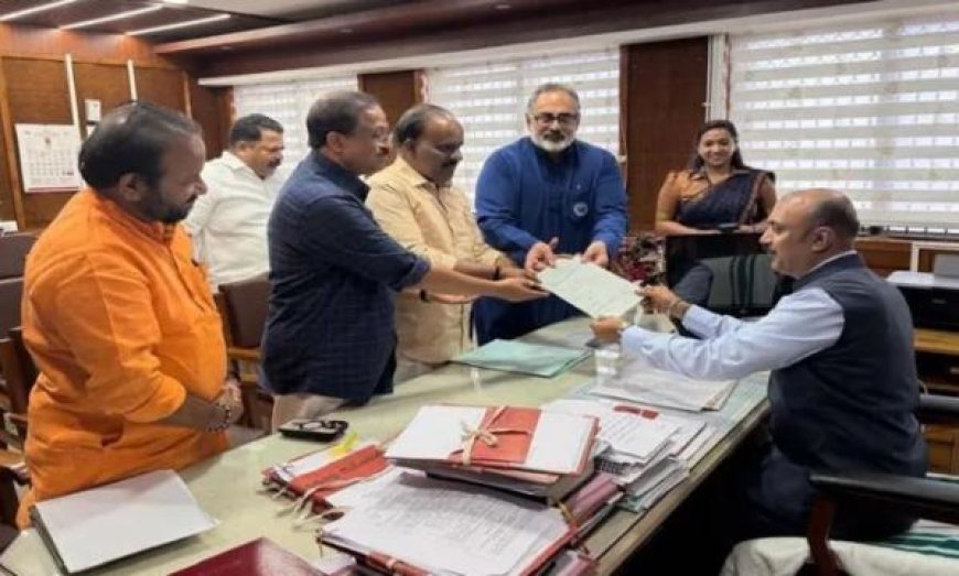സ്പീക്കർ സ്ഥാനത്തേക്ക് മത്സരിക്കാൻ ബിജെപി : ബി.ബി. ഗോപകുമാർ പത്രിക നൽകി: തിരുവഞ്ചൂർ യുഡിഎഫ് സ്ഥാനാർത്ഥി, എ.സി മൊയ്തീൻ ഇടത് സ്ഥാനാർത്ഥി