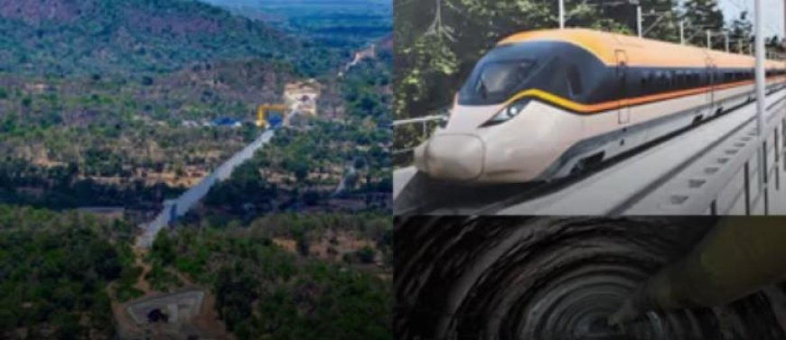 ഇതാ മൂന്നാമത്തെ തുരങ്കവും തയ്യാ‍ർ; ഒരു നിർണായക കടമ്പ കൂടി പിന്നിട്ട് മുംബൈ - അഹമ്മദാബാദ് ബുള്ളറ്റ് ട്രെയിൻ പദ്ധതി