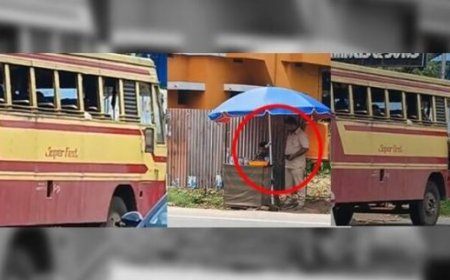 ഒന്ന് മുറുക്കാൻ വാങ്ങിയേച്ചും വരാം…; കെഎസ്ആർടിസി ബസ് വഴിയിൽ നിർത്തി മുറുക്കാൻ വാങ്ങാൻ പോയി ഡ്രൈവർ