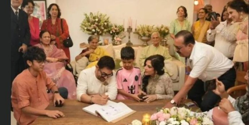 മുൻ ഭാര്യമാരും മക്കളും സാക്ഷി; നടൻ ആമിർ ഖാൻ മൂന്നാമതും വിവാഹിതനായി